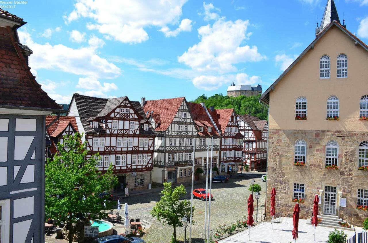 Ferienwohnung Historischer Marktplatz Spangenberg Exterior photo
